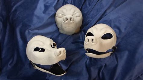 Totally Movable Resin Mask Tutorial Cool Bc The Mouth Opens And Closes