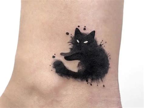 50 Best Black Cat Tattoo Designs The Paws