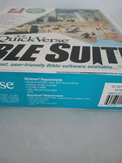 Quickverse Bible Suite Windowsmac Bible Study Software 2010 New