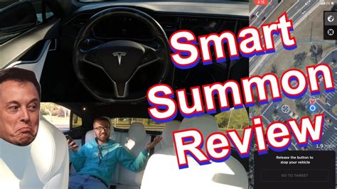 Tesla “smart Summon” Review Youtube