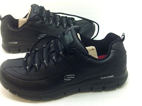 Skechers Womens Sure Track Trickel Slip Resistant Work Shoes Black
