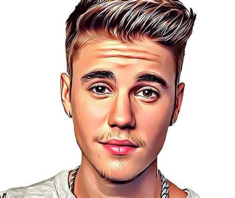 Caricatures Of Justin Bieber