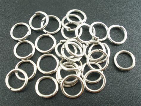 Box with Assortment of 1500pcs Silver Tone Open Jump Rings | Etsy