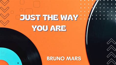 bruno mars just the way you are [lyrics video] youtube