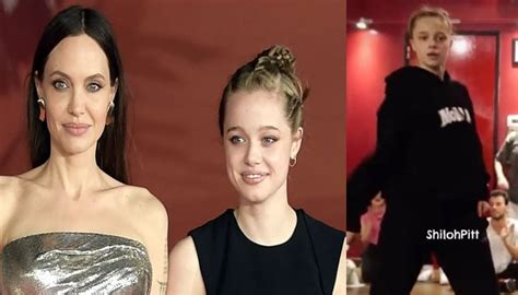 ★smartclub★ News Angelina Jolie Brad Pitts Daughter Shiloh Dances To
