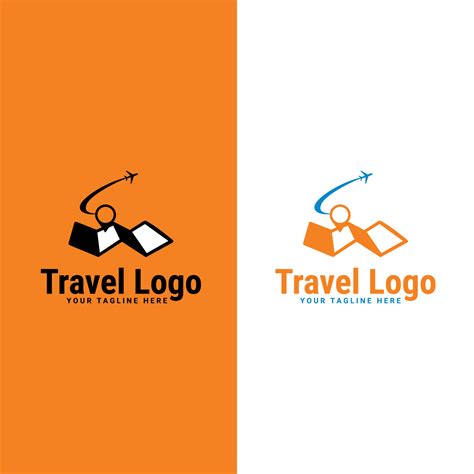 Travel Logo Template Travel Agency And Tour Guide 9879904 Vector Art