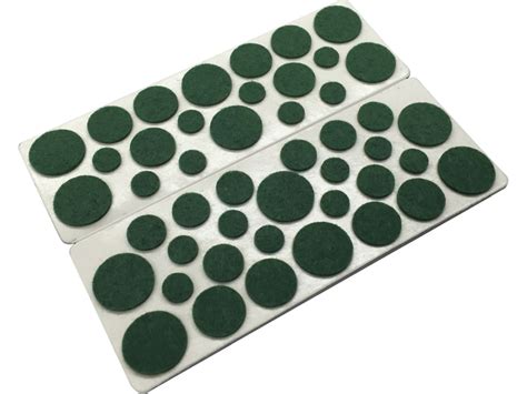 Self Adhesive Felt Surface Protection Pads Assorted Sizes 46 Count