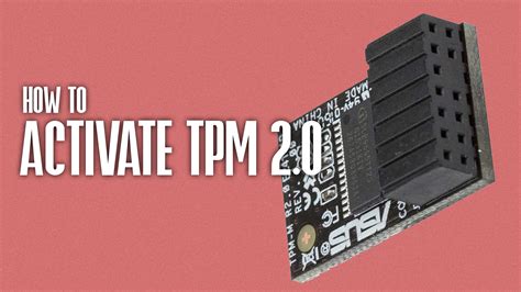 How To Enable Tpm 20 For Windows 11 Dexerto