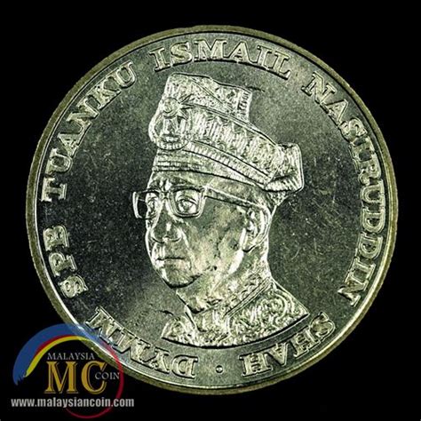 Yang ringgit malaysia dibagi menjadi 100 sen. Syiling Ulangtahun ke-10 Bank Negara Malaysia - Malaysian Coin
