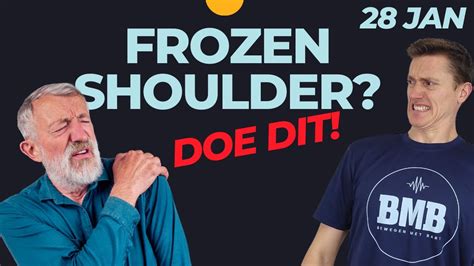 Oefeningen Voor Een Pijnlijke Schouder Frozen Shoulder Youtube