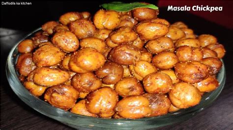 Masala Chickpea Evening Snacks Recipe Youtube