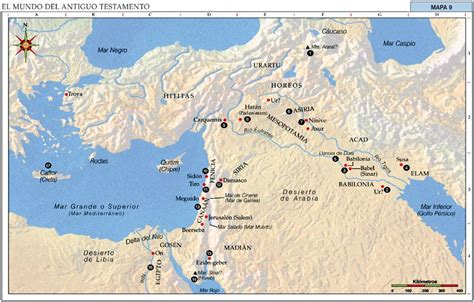 Mapas Bíblicos El Mundo Del Antiguo Testamento Armenian History