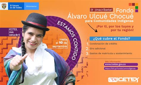 Ampliada Hasta El 10 De Septiembre Convocatoria Del Fondo Alvaro Ulcué Chocué Para Jóvenes Indígenas