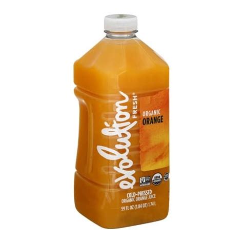Organic Cold Pressed Orange Juice Evolution Fresh 59 Fl Oz Delivery