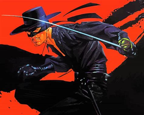 Zorro The Hero 5d Diamond Paintings