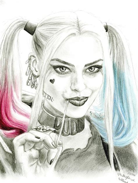 Queen Of Chaos Drawing By Harley Kira