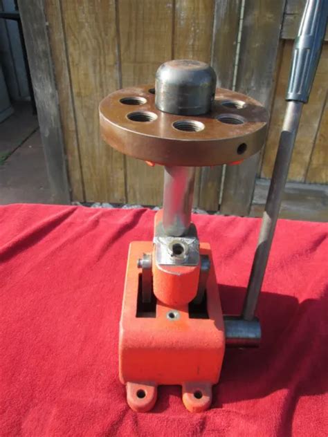 Vintage Texan Hole Stage Turret Reloading Press Picclick