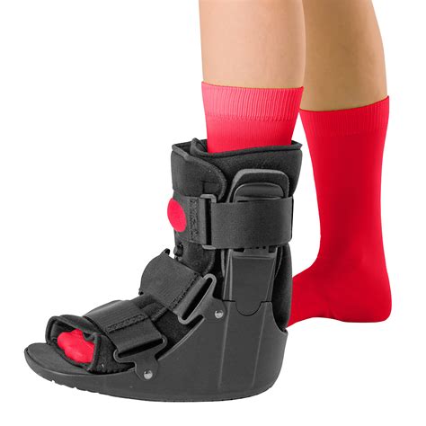 Braceability Short Air Ankle Walker Boot Medical Grade Orthopedic