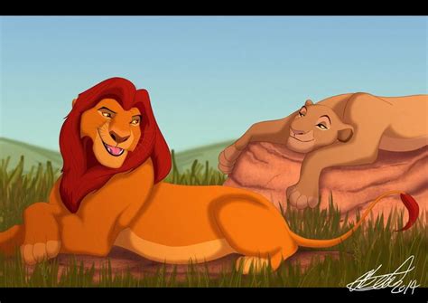 Mufasa And Sarabi Lazy By Elbel Lion King Art Mufasa Lion King
