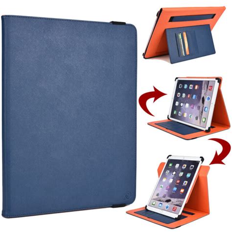 Universal 12 129 Inch Tablet Rotation Folio Folding Case Cover