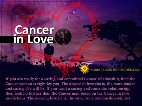 / and because cancers are deeply sensitive and have a protective nature, they're easily wounded, moody and often deal with bouts of insecurity, which. Cancer in Love: Traits and Compatibility for Man and Woman ...