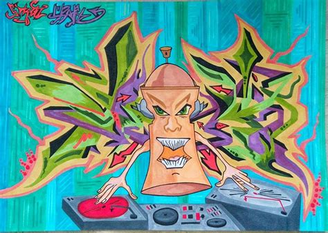 Graffiti Collection Ideas Awesome Hip Hop Dj Spray Graffiti