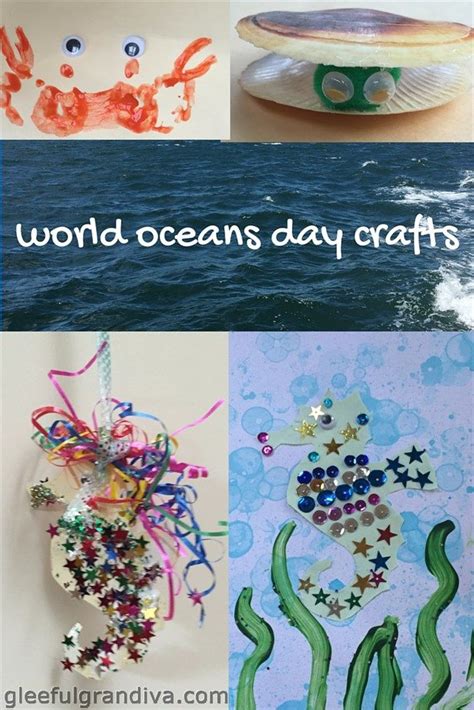 How To Create And Educate For World Oceans Day Gleeful Grandiva