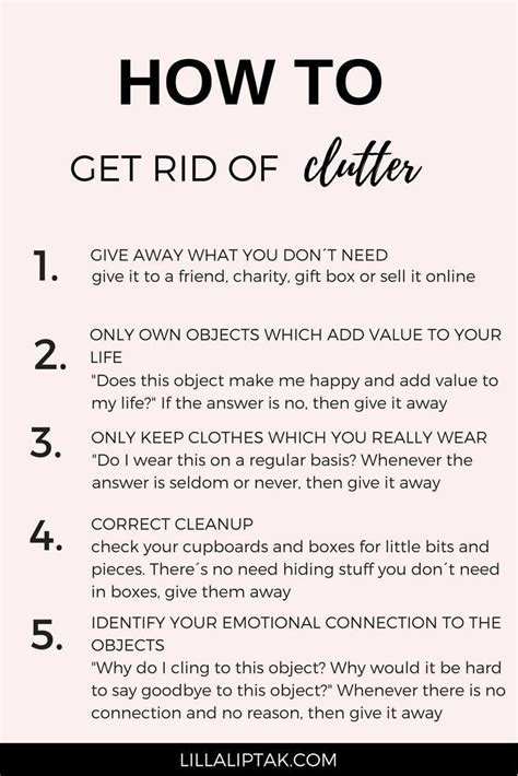 How To Get Rid Of Clutter Getting Rid Of Clutter Declutter