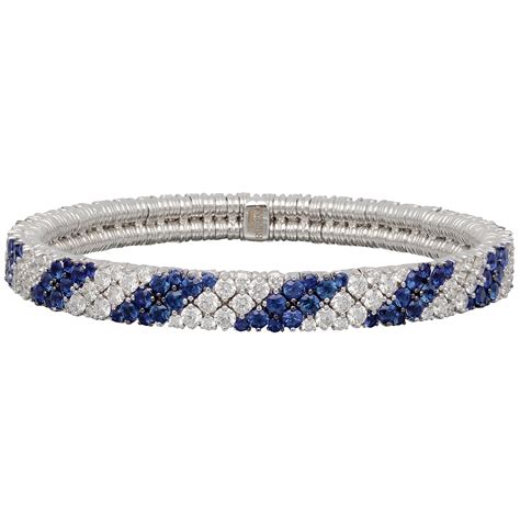 Roberto Demeglio Cashmere Sapphire And Diamond Diagonal