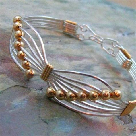 Jewelry Tutorial Butterfly Wire Wrapped Bracelet Learn How Etsy