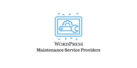 Registry Of Wordpress Maintenance Service Providers A Comprehensive