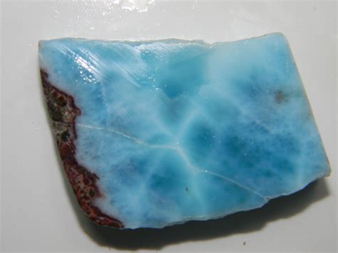 Natural Larimar A Beautiful Blue Volcanic Stone Only Found In The
