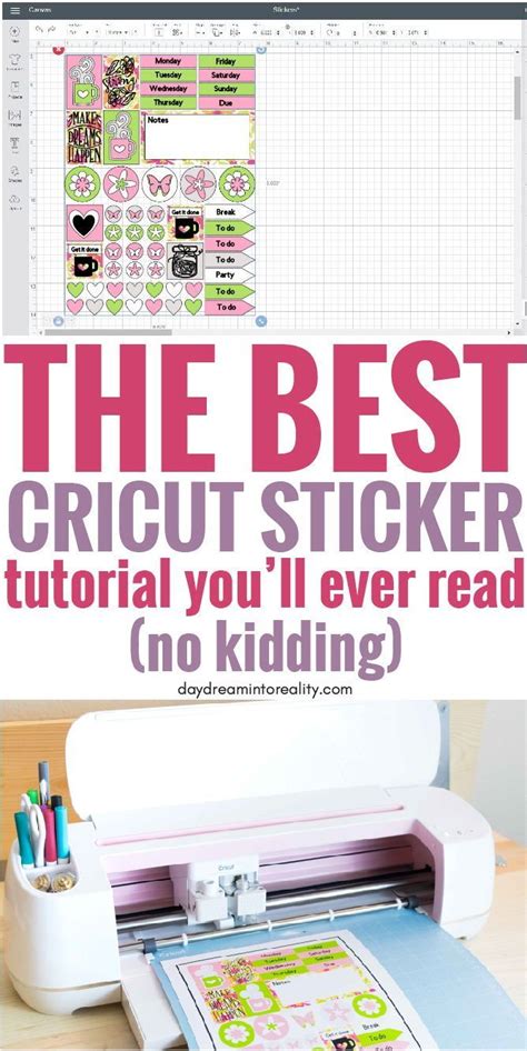 Diy Vinyl Stickers Without Cricut Make Your Own Planner Stickers With