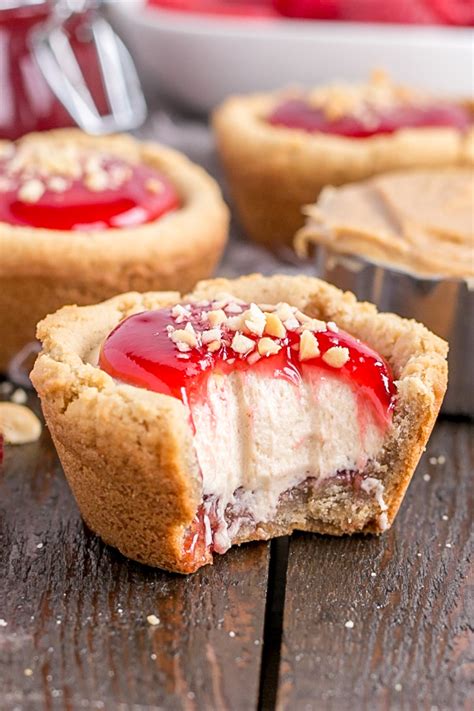 Peanut Butter And Jelly Cookie Cups Liv For Cake