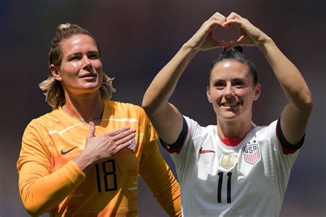 ali krieger ashlyn harris are engaged and ready to help uswnt win fifa women s world cup 2019