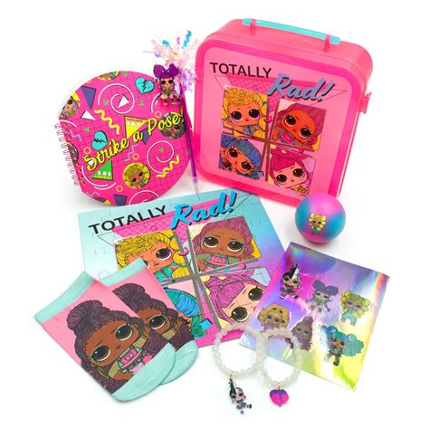 Lol Girls Activity Set 6pc Kids Arts And Crafts Kit For Home Travel