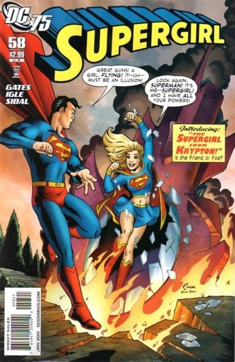 Supergirl Vol 5 58 75th Anniversary By Amanda Conner