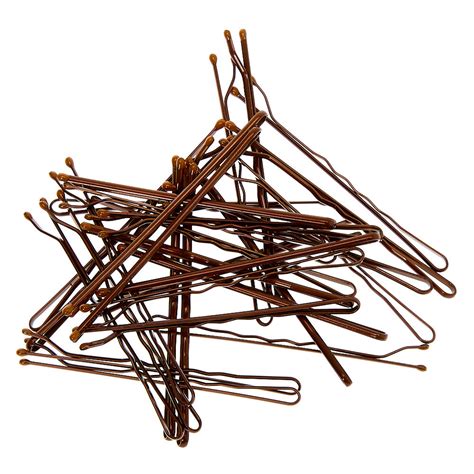 Large Bobby Pins Brown 30 Pack Claires Us