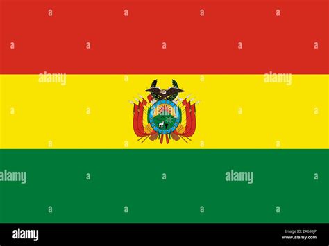 Bandera De Bolivia Ilustraci N Vectorial Eps Imagen Vector De Stock
