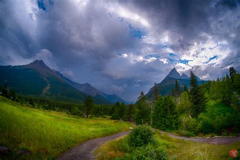 Alberta Prairie Lakes And Mountains Landscape Photography