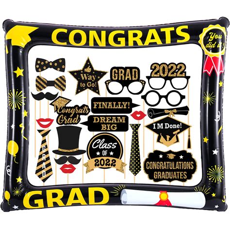 Buy Graduation Photo Booth Frame 2022 Pack Of 22 Graduation Photo