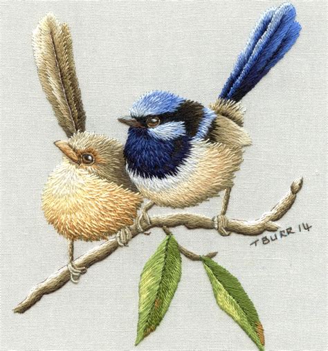 Wrens Trish Burr Embroidery