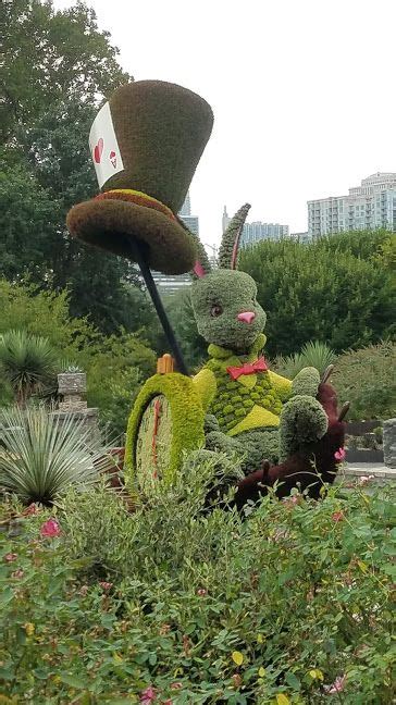 Alice In Wonderland Revisited At The Atlanta Botanical Garden