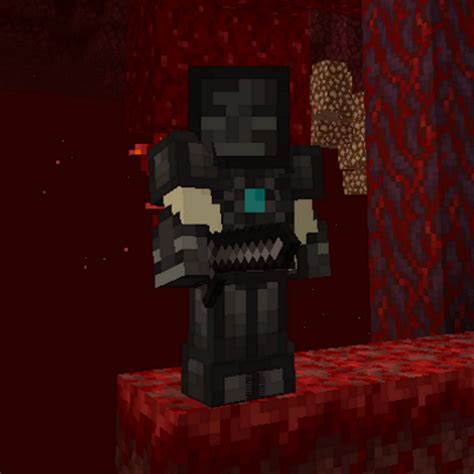 This Is My Take On Netherite Armor Link For Download In Description Minecraft
