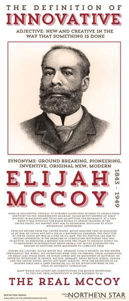 Elijah Mccoy Was A Great Engineer His Reputation May Have Led To