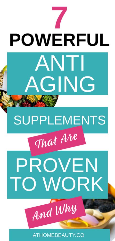 7 Powerful Anti Aging Supplements That Are Proven To Work Best Women