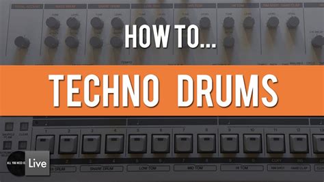 How To Make Techno Drum Groove Pattern Ableton Techno Tutorial