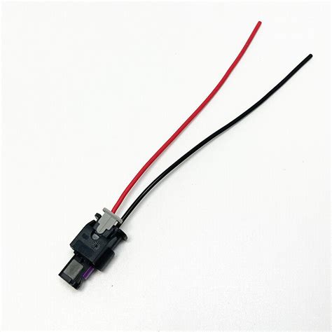 2 Pin Wiring Connector Plug Housing 4f0973702 For Vw Audi Skoda Fuel