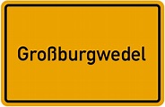 Ortsschild Großburgwedel kostenlos: Download & Drucken