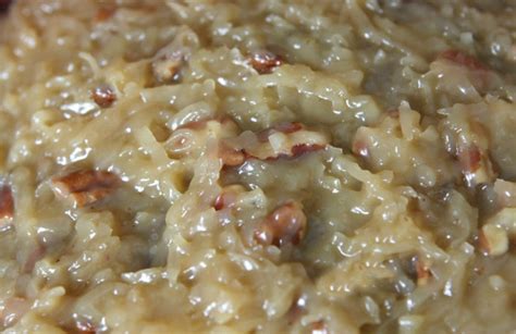 Apr 14, 2017 · make sure you're using evaporated milk to make the coconut pecan frosting. German Chocolate Icing Recipe - Food.com